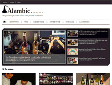 Tablet Screenshot of alambic-magazine.com